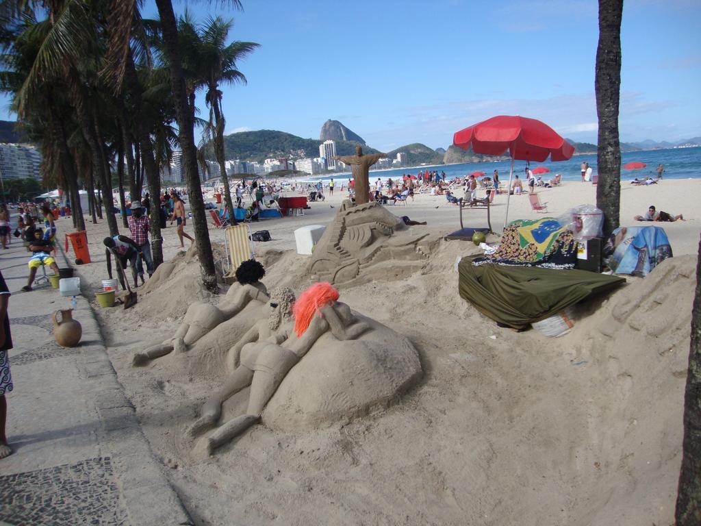 ריו דה ז'ניירו Vista Mar Luxo Copacabana מראה חיצוני תמונה